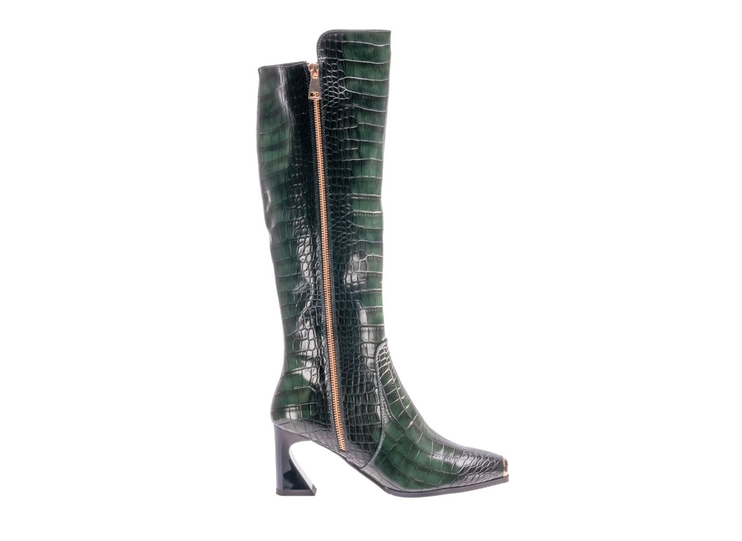 LONDON OLIVE KNEE HIGH BOOT (NEW ARRIVAL)