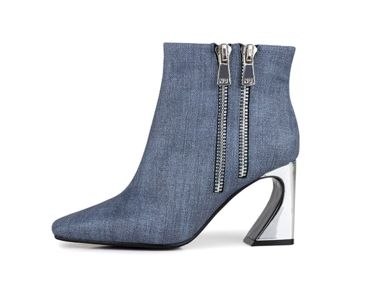 LUSH BLUE DENIM BOOTIE