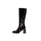 RANDI BLACK PATENT BOOT
