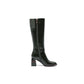 RANDI OLIVE PATENT BOOT