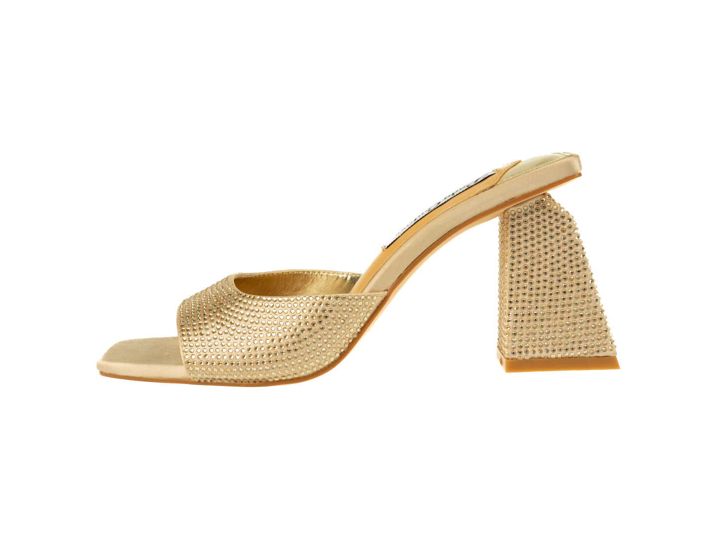 REESE GOLD BLOCK HEEL (NON-WIDE WIDTH/NEW ARRIVAL)