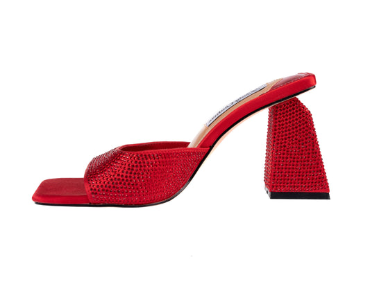 REESE RED BLOCK HEEL (NON-WIDE WIDTH/NEW ARRIVAL)