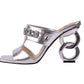 EMBELLISHED SLIVER SLIDE HEEL (NEW ARRIVAL)