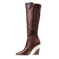 VILLA BROWN KNEE HIGH BOOT (NEW ARRIVAL)