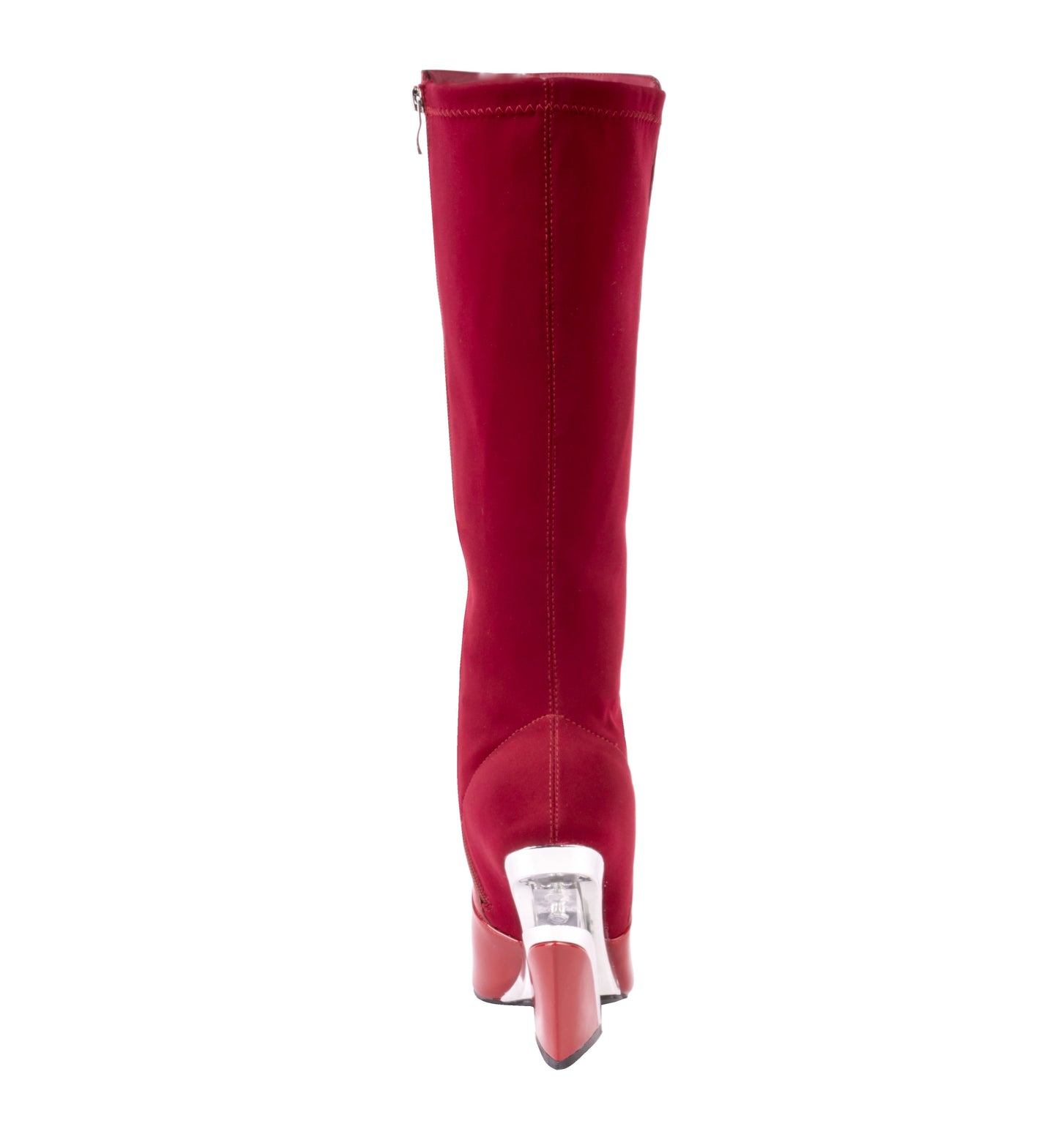 VILLA BURGUNDY KNEE HIGH BOOT (NEW ARRIVAL)