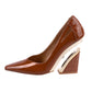 VIPER CAMEL WEDGE PUMP (NEW ARRIVAL)