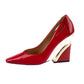 VIPER RED WEDGE PUMP (NEW ARRIVAL)